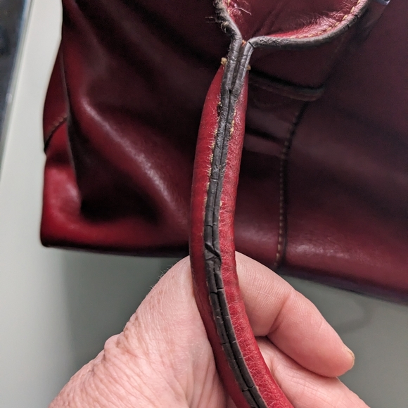 Aldo tote bag in cherry red - Picture 2 of 12